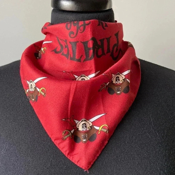 Disney | Pirates Of the Caribbean  Handkerchief Scarf - Picture 1 of 3